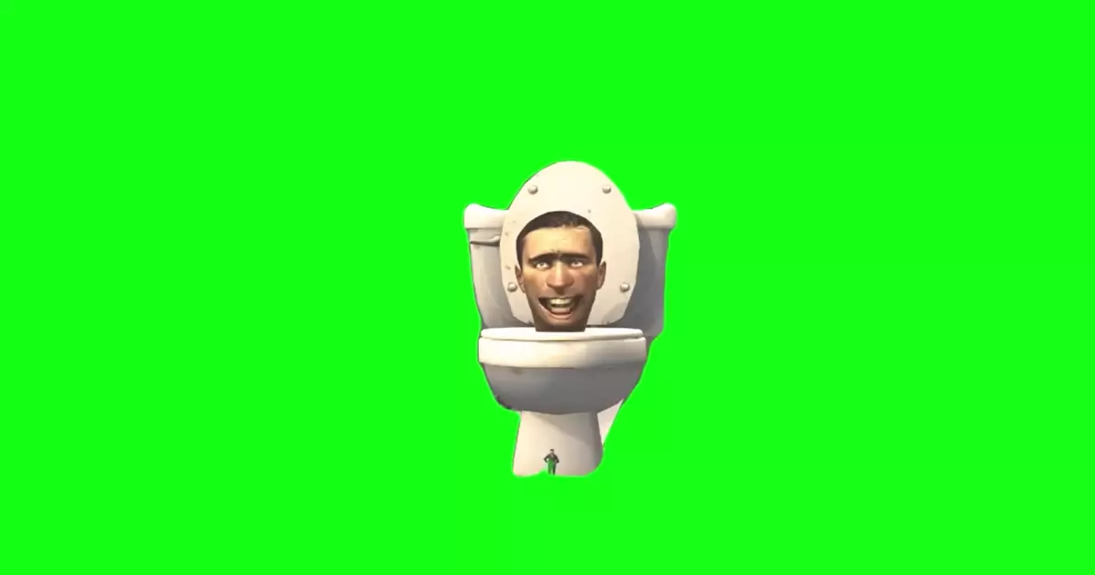 Skibidi Toilet Green Screen Meme Download Video