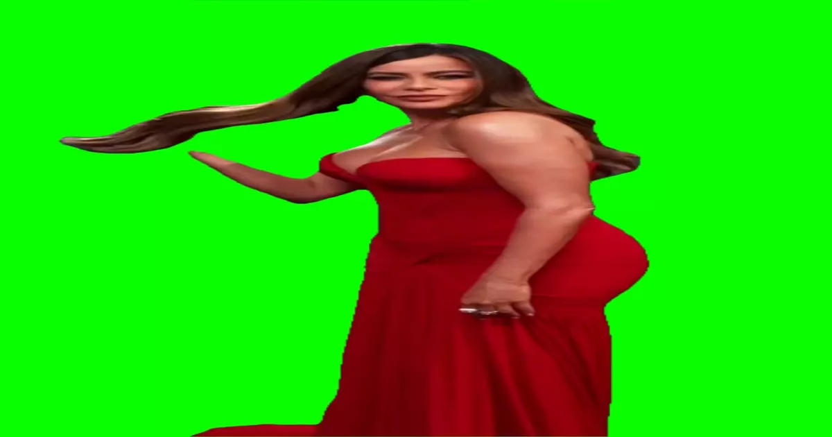 Sofia Vergara Glambot Green Screen Meme Download Video
