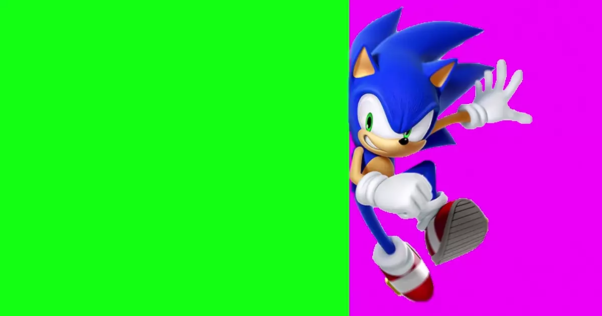 Sonic Rio 2016 Transition Green Screen Meme Download Video