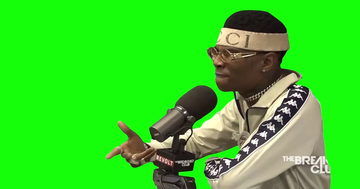 Soulja Boy He Copied My Whole Flow Green Screen Meme Download Video