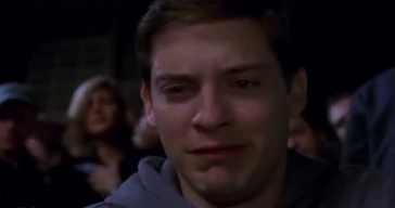 Spider Man Ugly Cry