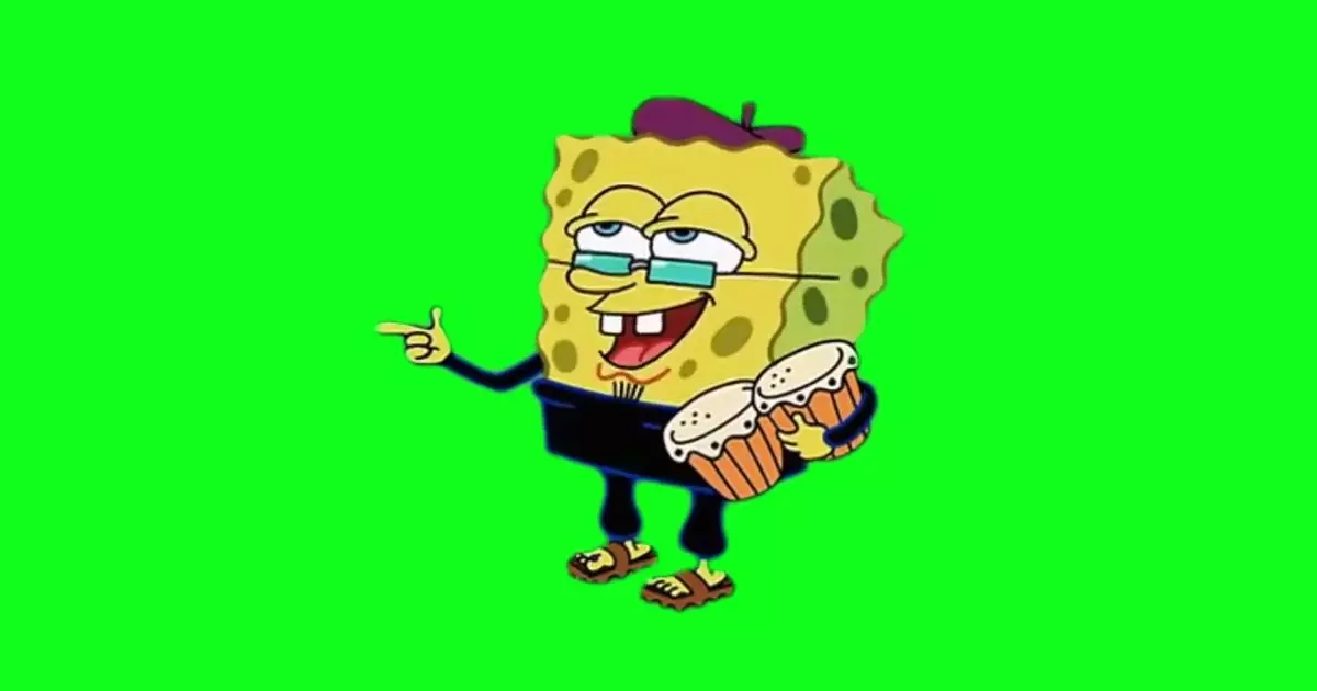 Spongebob Cool Crab Green Screen Meme Download Video