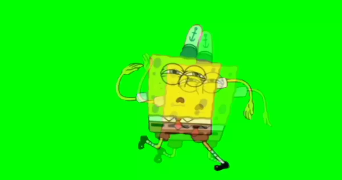 Spongebob Dancing Green Screen Meme Download Video