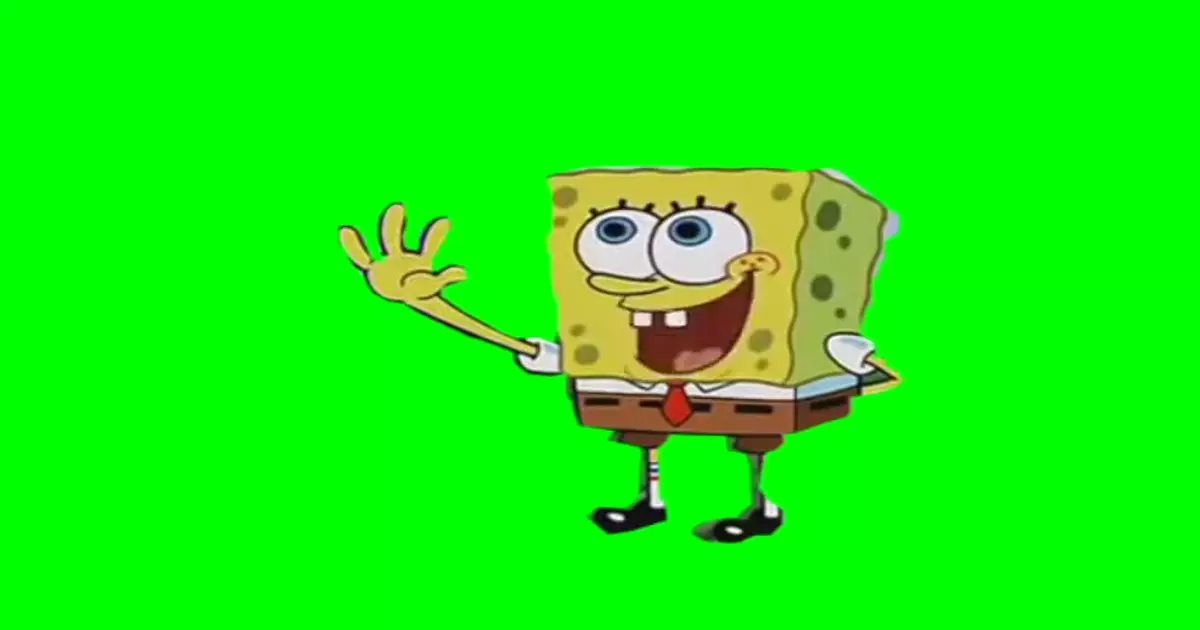 Spongebob Don T Bother Sitting Down Cuz You Ll Just Stand Up Green Screen Meme Download Video