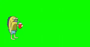 Spongebob Hey Pal Did You Just Blow In From Stupid Town Green Screen Video