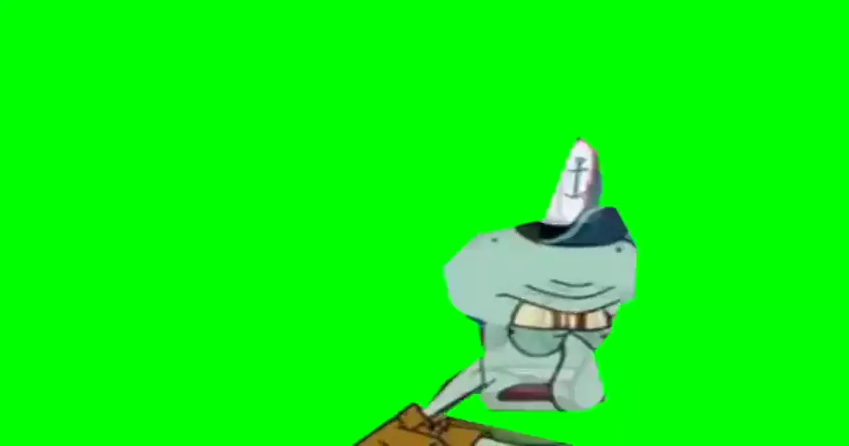 Spongebob I M Over Here Now Move Green Screen Meme Download Video