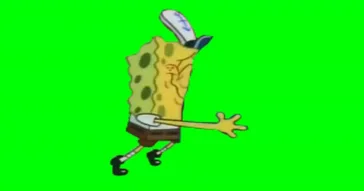 Spongebob I M Not Leaving This Spot Green Screen Meme Download Video