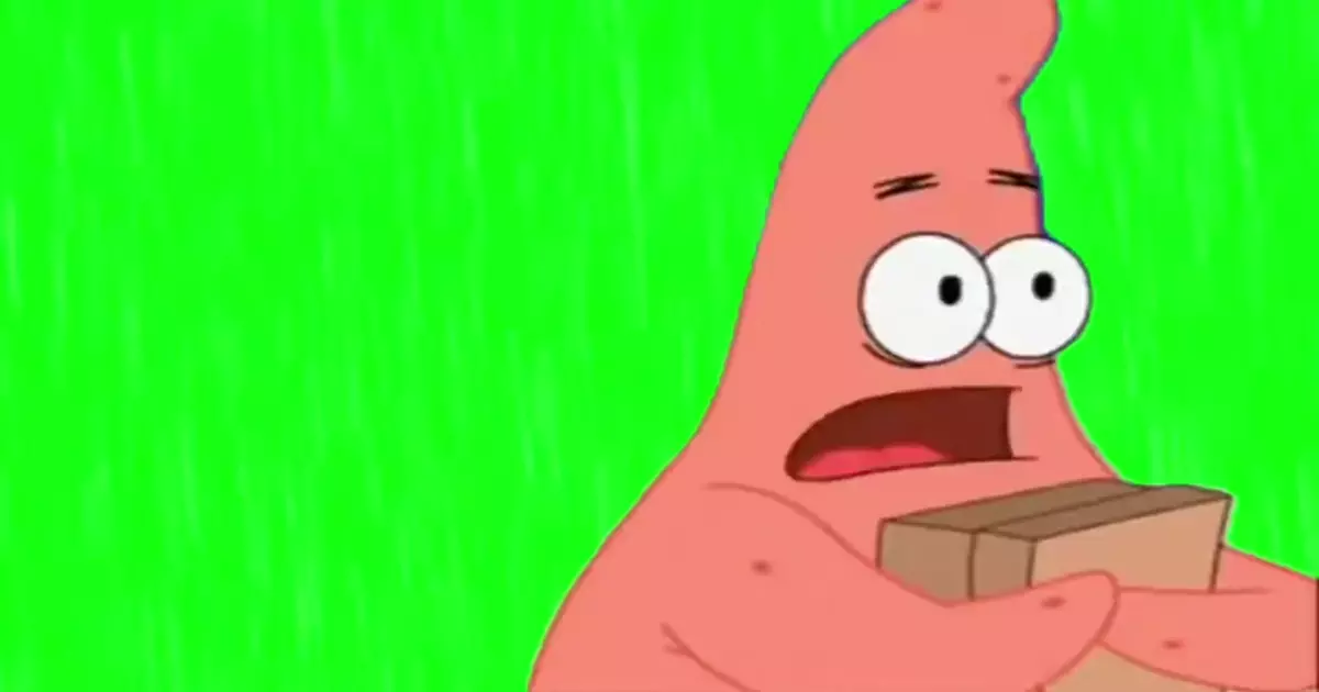 Spongebob Patrick The Inner Machinations Of My Mind Are An Enigma Green Screen Meme Download Video