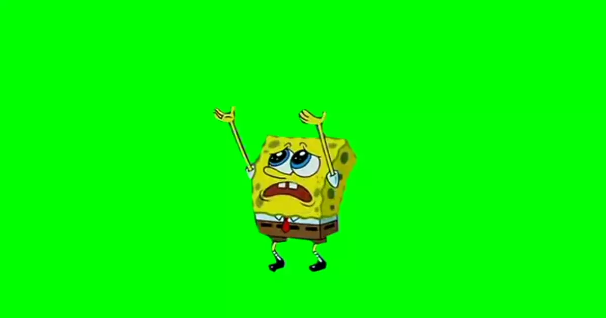 Spongebob This Isn T Right Green Screen Meme Download Video