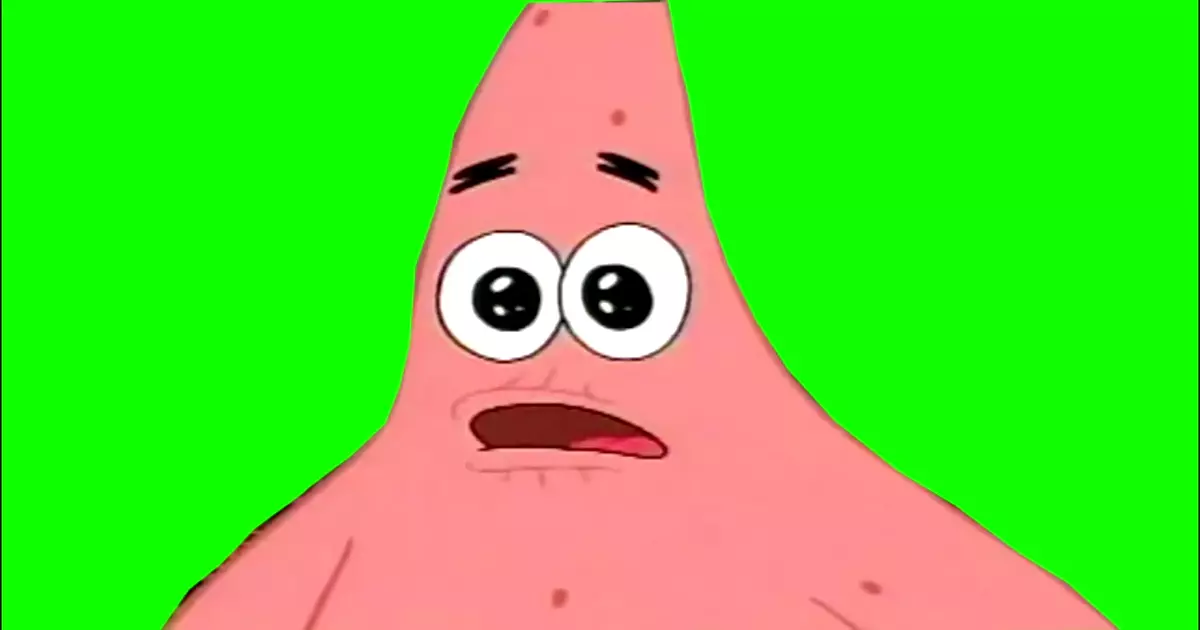 Spongebob Ugly Barnacle Green Screen Meme Download Video