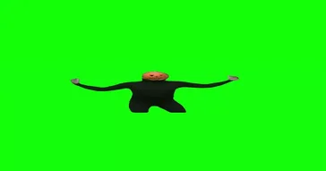 Skeleton Running With Bad To The Bone Green Screen Meme Download Video