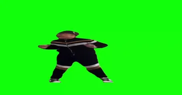 Steady Rock Dance Green Screen Video