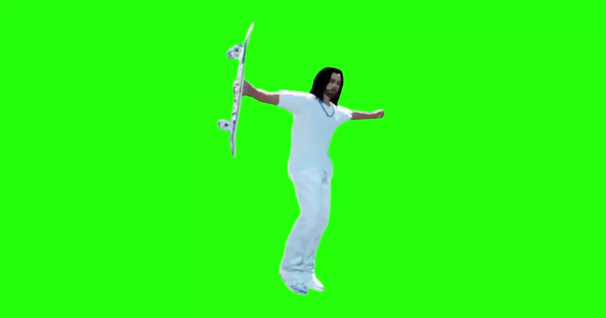 Steezus Christ Even Flow Green Screen Meme Download Video
