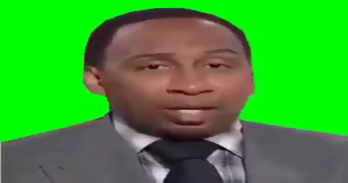 Stephen A Smith We Dont Care Green Screen Meme Download Video