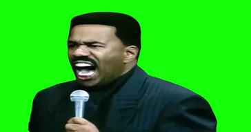 Steve Harvey Shut Your Stupid Ass Up Green Screen Meme Download Video