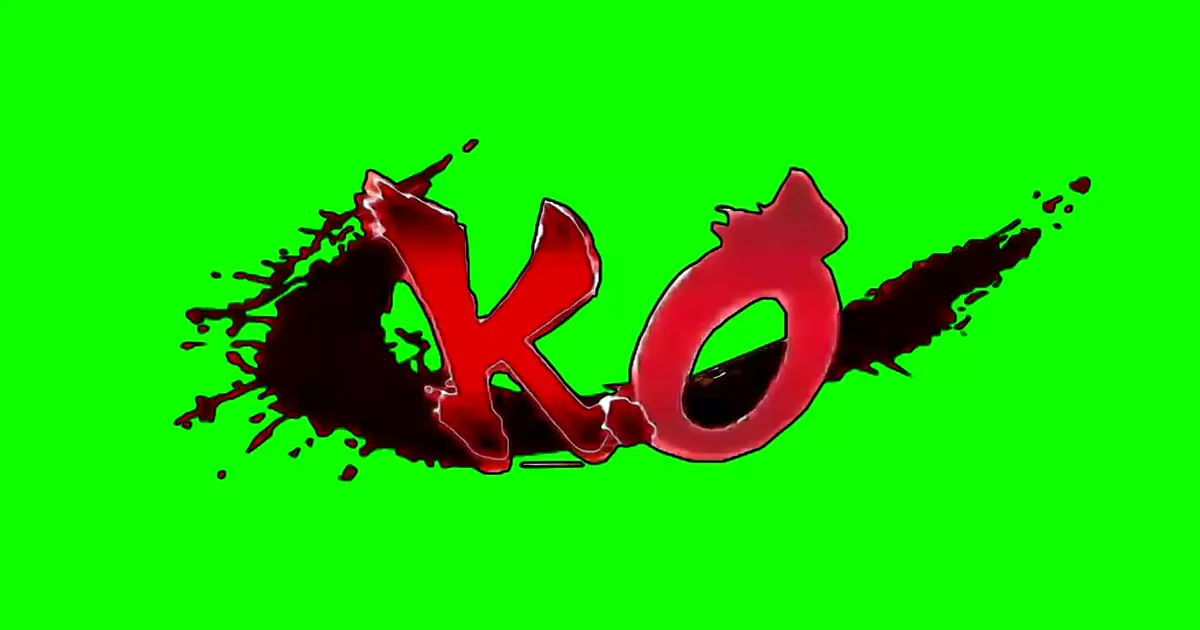 Street Fighter Ko Green Screen Effect Meme Download Video