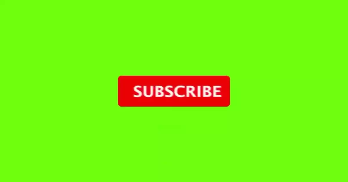 Subscriber Button Green Screen Meme Download Video
