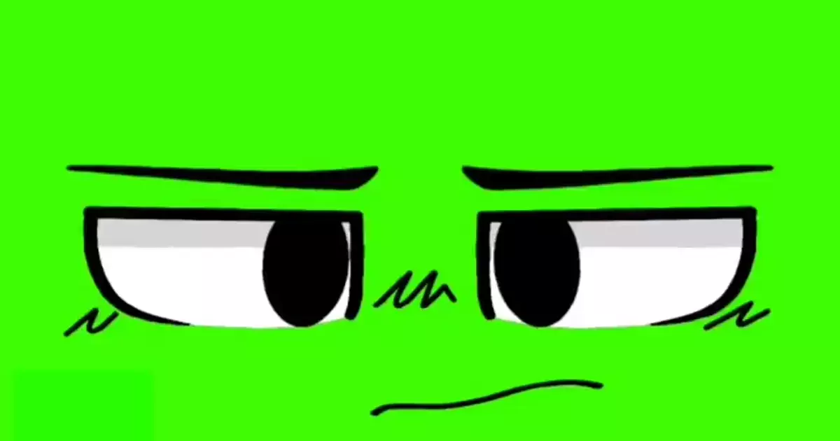 Sugar Crash Green Screen Eyes Meme Download Video