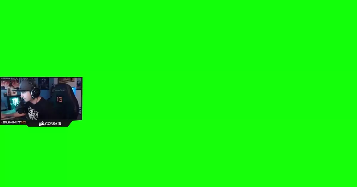 Summit1g Punching His Monitor Green Screen Meme Download Video