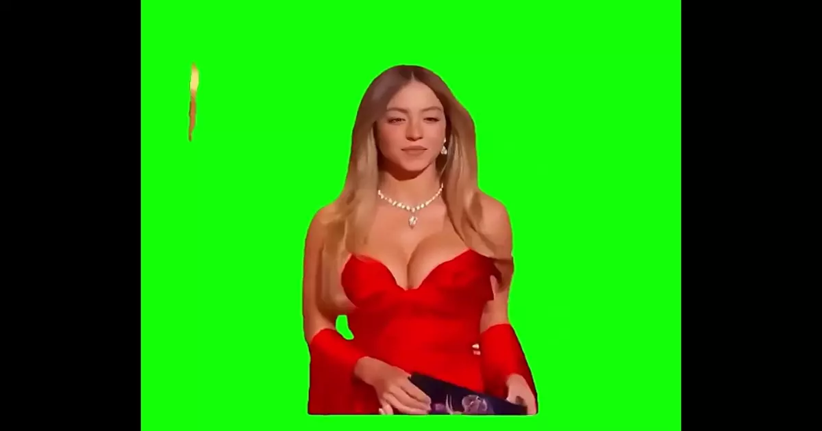 Sydney At Emmys Green Screen Meme Download Video