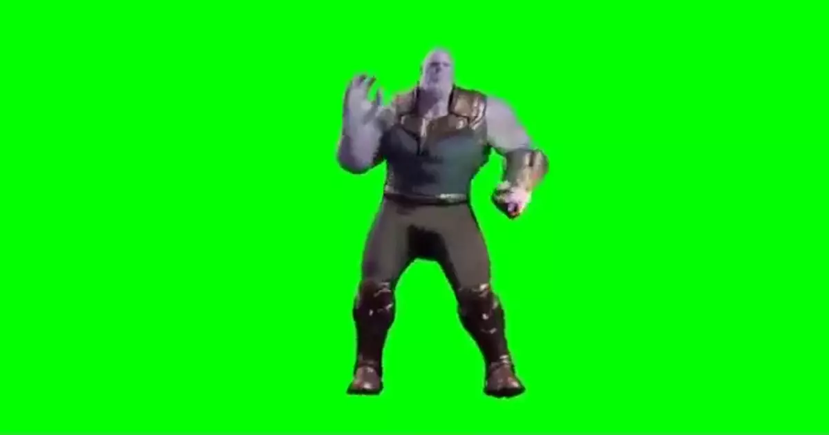 Thanos Twerking Green Screen Meme Download Video
