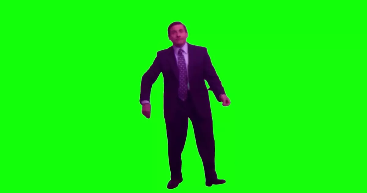 The Office Dancing Michael Scott Green Screen Meme Download Video