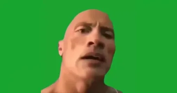 The Rock Face Off Green Screen Meme Download | Video & Audio Meme Video
