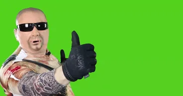Thumbs Up For You Buddy Mafia Gangster Overlay Free To Use Green Screen Meme Video