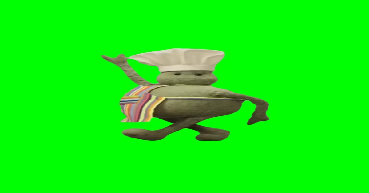 Tiny Chef Dancing Green Screen Meme Download Video