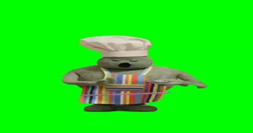 Tiny Chef Gobble Gobble Green Screen Meme Download Video