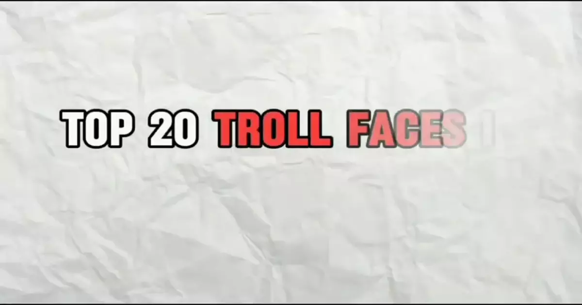 Top 20 Troll Faces In Green Screen Meme Download Video