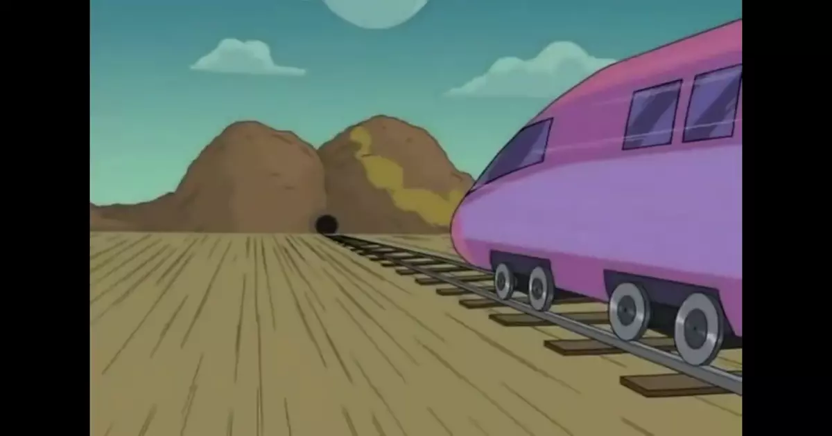 Train Entering Inside Tunnel Meme Download Video