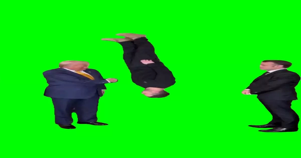 Trump And Zelenskiy Handshake Green Screen Meme Download Video