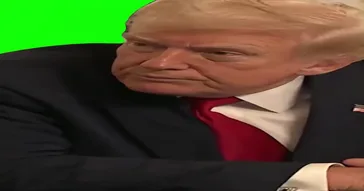 Trump Looking At A Phone Green Screen Meme Download Video