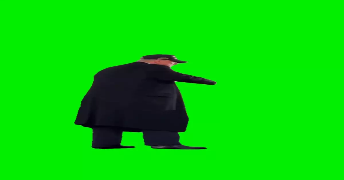 Trump Golf Swing Green Screen Meme Download Video