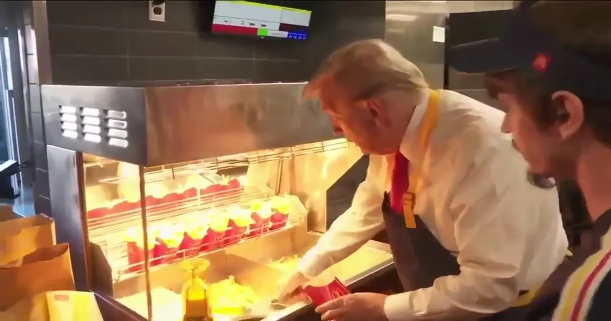 Trump Serving Fries Meme Download Video