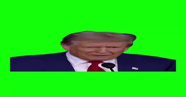 Trump They Eating The Dogs Green Screen Meme Video
