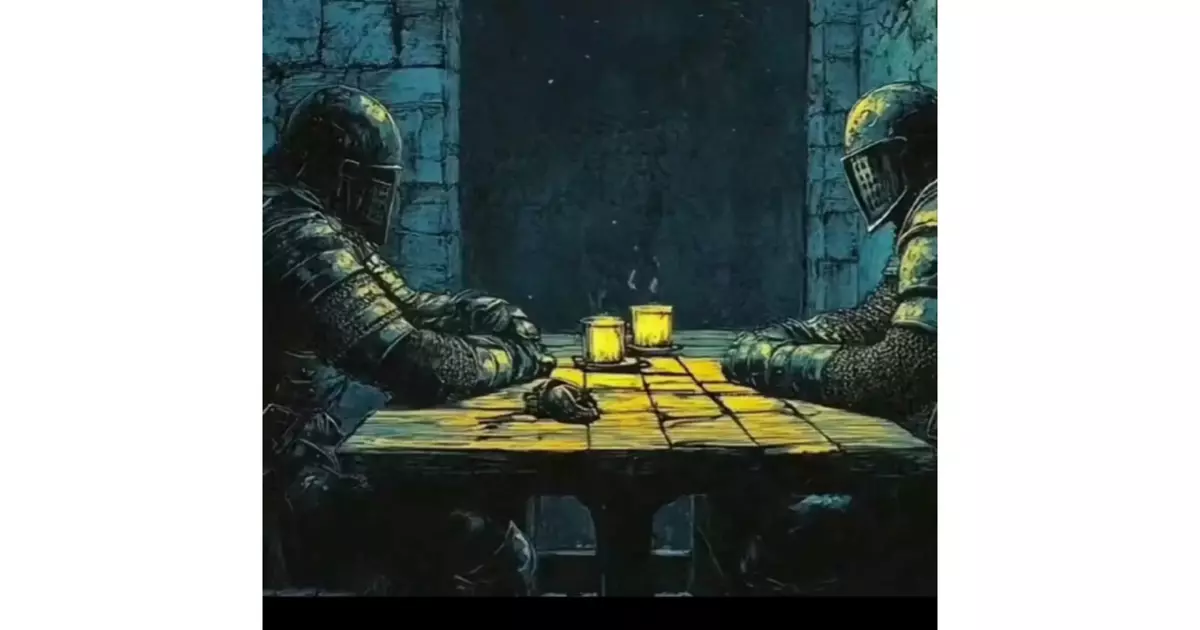 Two Soldier Sitting On Table Viral Instagram Meme Download Video