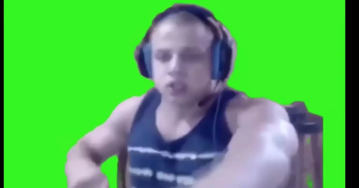 Tyler 1 Driving Car Green Screen Meme Download Video