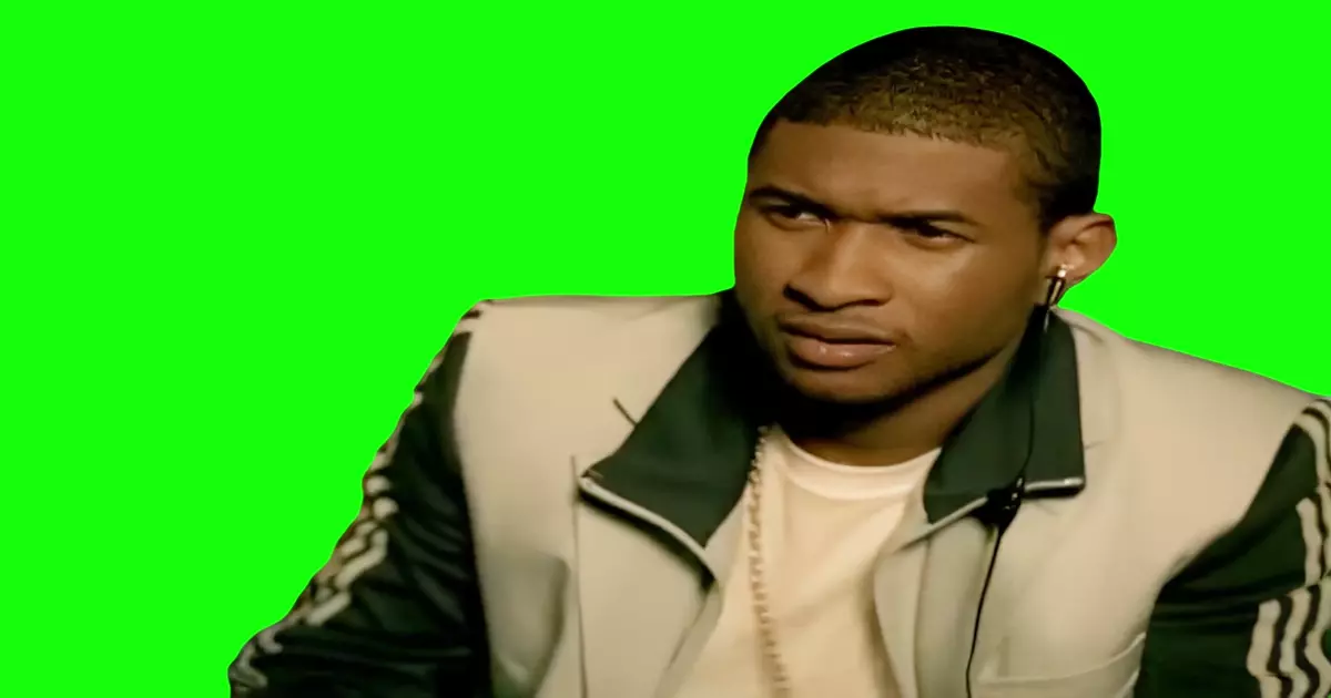 Usher Quit Playing With Me Man Are You Serious Green Screen Meme Download Video