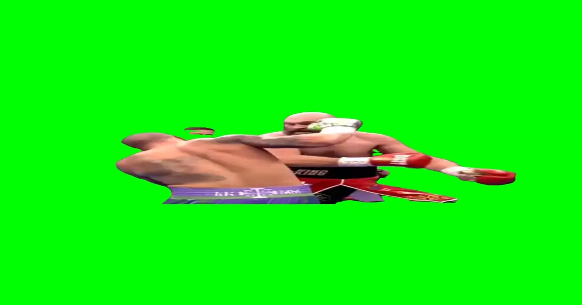 Usyk Punch Green Screen Meme Download
