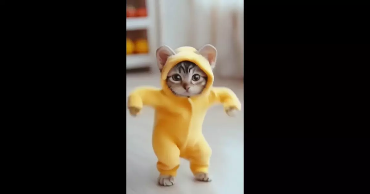 Viral Dancing Cat Funny Meme Download Video