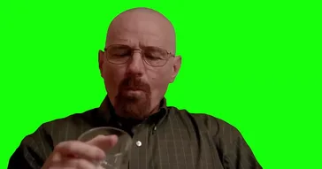 Walter White Suiting Up Wearing Hazmat Suit Green Screen Meme Video