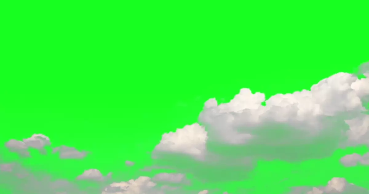 White Clouds Green Screen Meme Download Video