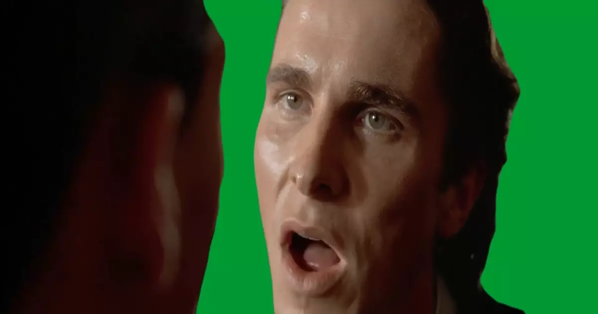 Why Isn T It Possible American Psycho Green Screen Meme Download Video