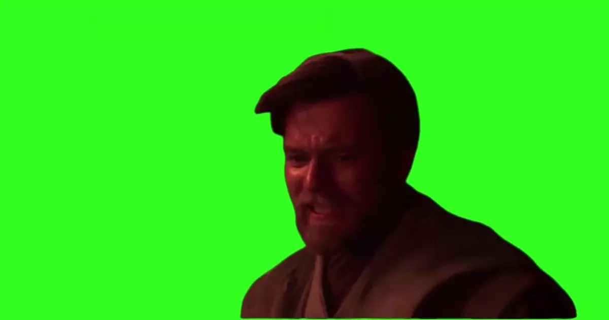 You Were My Brother Anakin Green Screen Meme Download Video