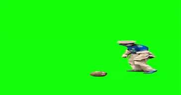 Zombie Playing Soccer Green Screen Meme Video